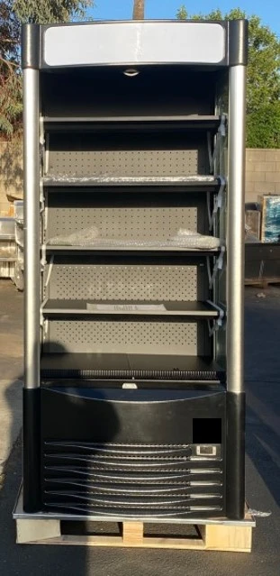 171-0021 36” Vertical Open Air Self Contained Refrigerated Merchandiser Cooler