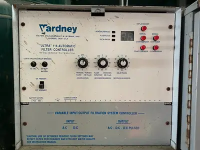 Water Treatment System w/ Clarifiers, Sand Filters, & Disc Filter