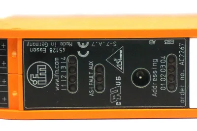USED IFM AC2267 INTERFACE MODULE