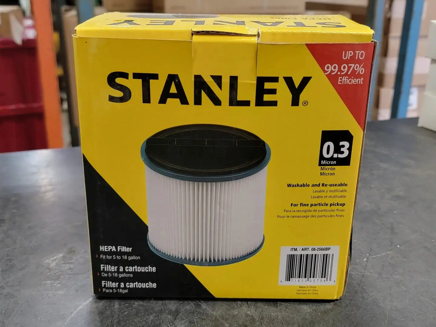 0.3 Micron HEPA Cartridge Filter