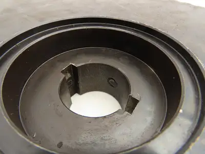 Timing Belt Pulley 0.5" Pitch 60 Tooth 1" W 1.5" Bore