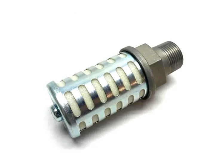 New | in-Stock SMC Pneumatic Silencer 3/4" NPT Metal Body Muffler Equipment Michigan US | Maverick Industrial Sales #1391335