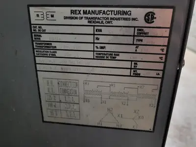 USED REX MANUFACTURING B30JP