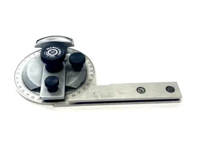 BP-301, 45 3500 300 | Mauri-Keiki BP-301 Precise Universal Bevel Protractor, MISSING BLADES, CHIPPED - Used