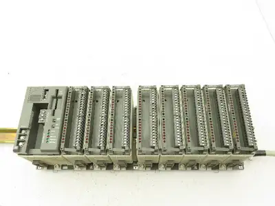 AEG PC-A984-145 Programmable CPU Control Input/Output 8 Card Rack