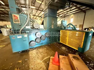 Used 2001 AMERICAN BALER PAC4029-730 AUTO TIE HORIZONTAL Balers Missouri US | US Recycling Equipment #1262705