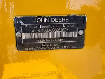 Used 2018 JOHN DEERE 210LEP Wheel Loaders California US | Lillo Machinery #1543472