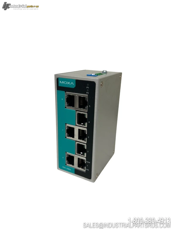 Used MOXA EDS-208A Network Switches Kentucky US | Industrial Parts R Us Inc. #786719