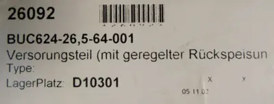 USED BAUMULLER BUC624-26,5-64-001 SERVO DRIVE BUC62426564001