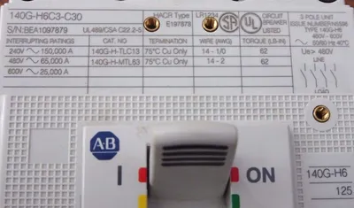 NEW ALLEN BRADLEY 140G-H6C3-C30 CIRCUIT BREAKER