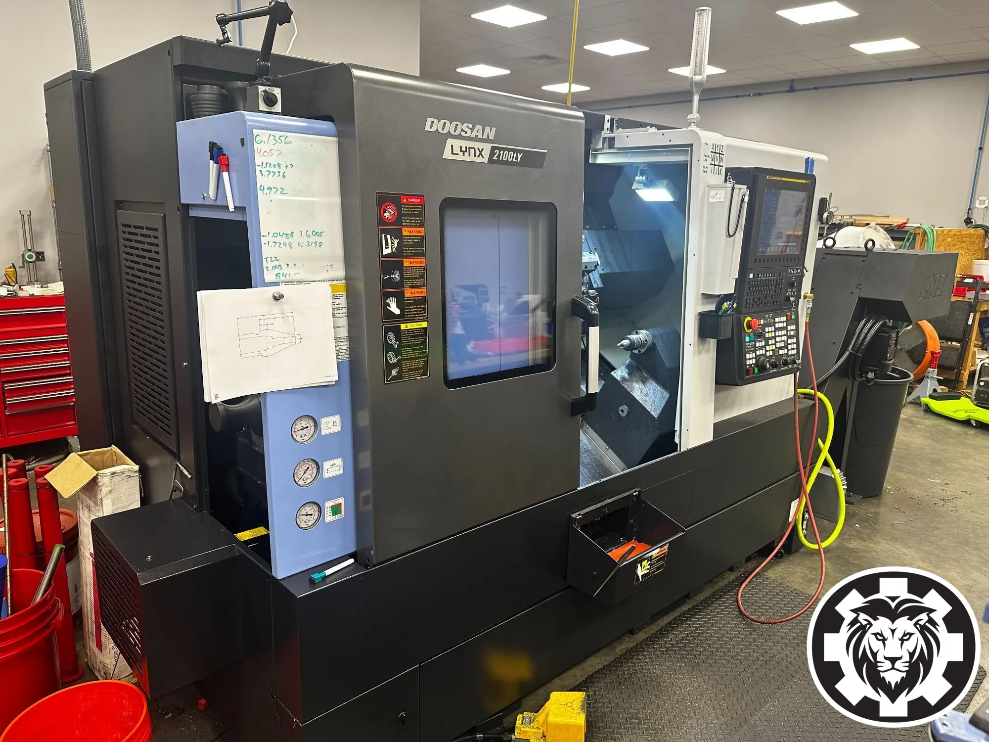 Doosan Lynx 2100LYA CNC Lathe, 2022 - Y-Axis, Live Tooling
