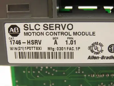 Allen Bradley 1746-HSRV PLC Servo Control Module