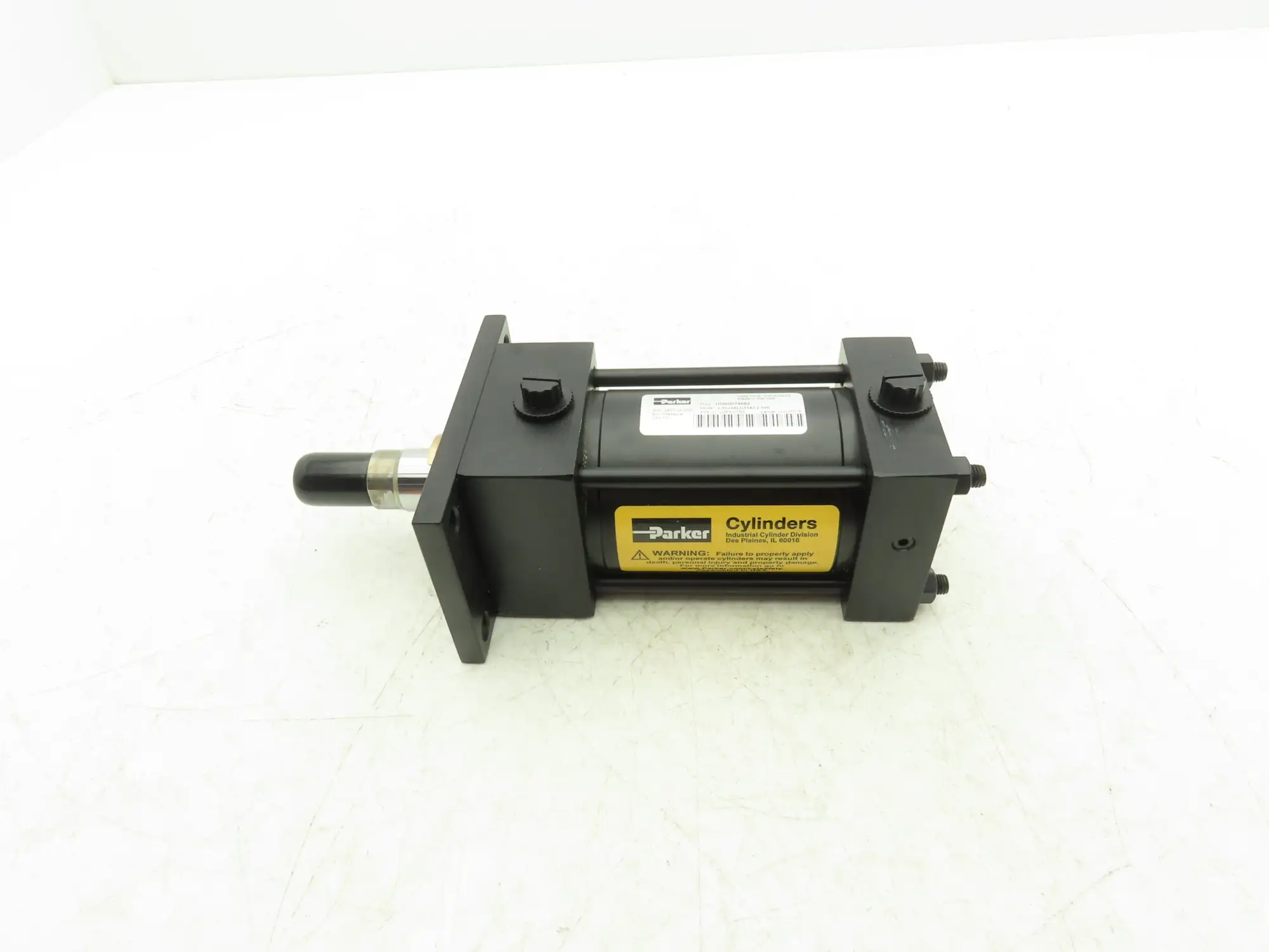 Parker 1H000074682 Pneumatic Cylinder 2.5" Bore 2-1/2" Stroke 250 PSI 3/4"-16