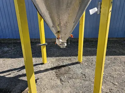 Used 800 Gallon Jacketed Tank, Stainless Steel, With Scrape Agitation