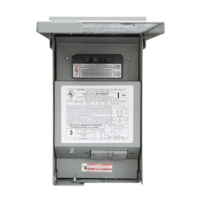 Eaton DPF221RGF20WTST Air Conditioning Disconnect Switch, 30A, Fused [New]