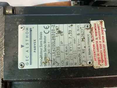 Used 1997 PARVEX LX420CLR6300Z Motors (misc) Ohio US | HGR 24 #1333862