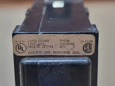 Used CUTLER-HAMMER BAB1020 Switchgears British Columbia CA | Lenmark #1438653