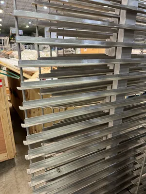 USED CUSTOM STAINLESS Smokehouse Racks
