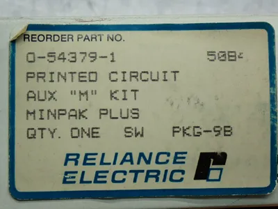 New | in-Stock RELIANCE ELECTRIC 0543791 Printed Circuit Boards (PCB) Ohio US | HGR 24 #904442