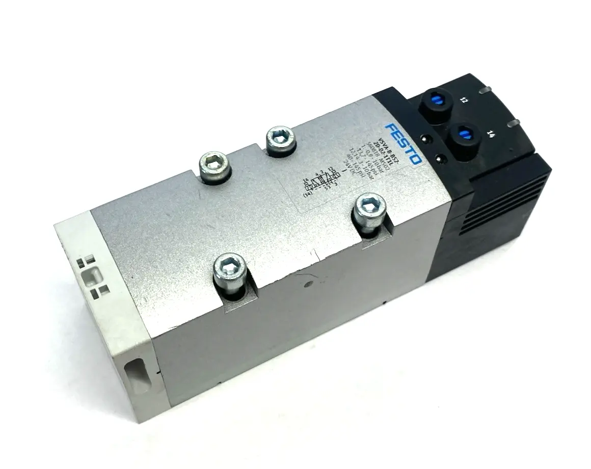 Used Festo Pneumatic Double Solenoid Valve 5/2-way 560818 Solenoid Valves Michigan US | Maverick Industrial Sales #1423162
