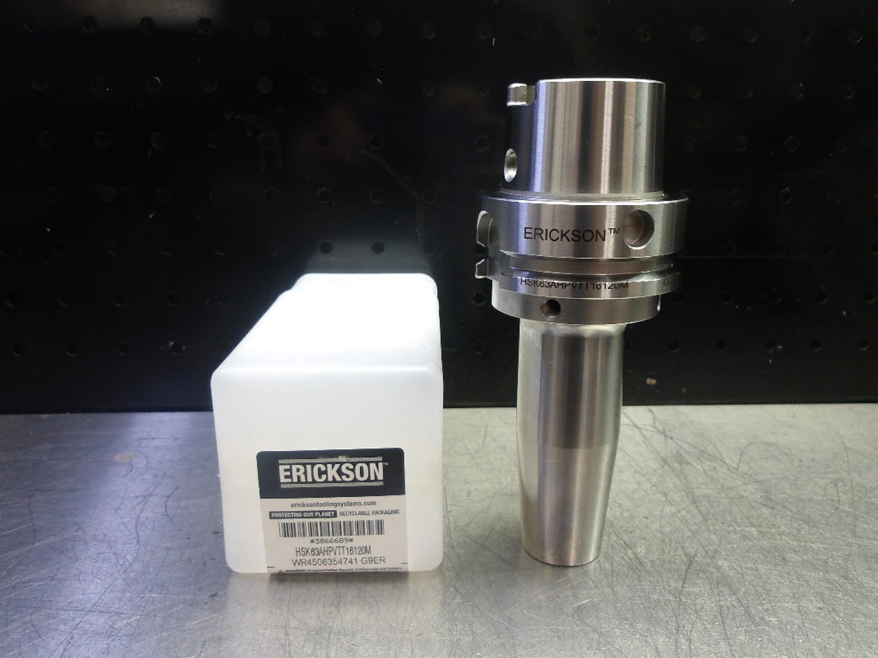 Erickson HSK63A 16mm Shrink Fit Tool Holder 120mm Pro HSK63AHPVTT16120M (LOC2133D)