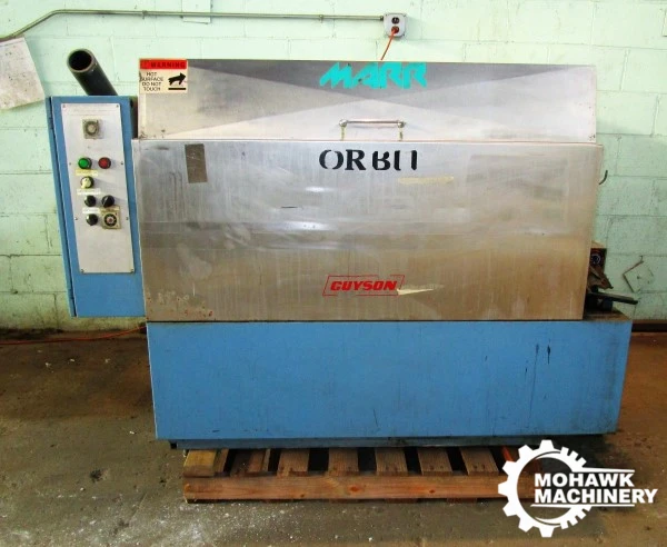 42” GUYSON “ORBIT 1000” STAINLESS STEEL ROTARY TURNTABLE PARTS WASHER w/TOUCH SCREEN CONTROLS - HEATER - SKIMMER - 1000 LB CAPACITY