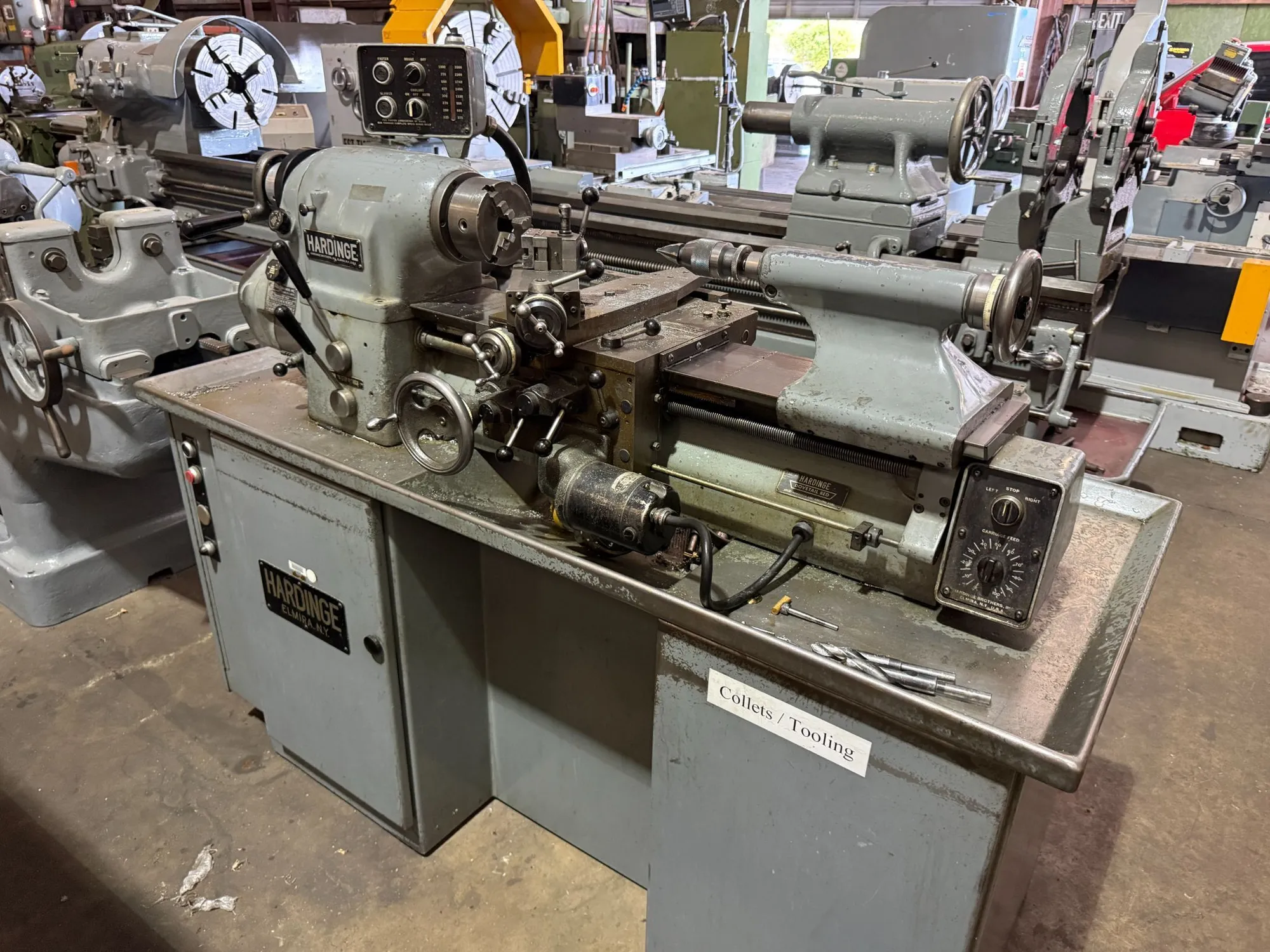 Used HARDINGE HLV-H Precision Lathes Texas US | Harris Machine Tools, Inc. #1492289
