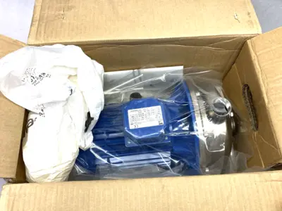 USED EBARA STAINLESS STEEL CENTRIFUGAL PUMP 3-PHASE 60HZ