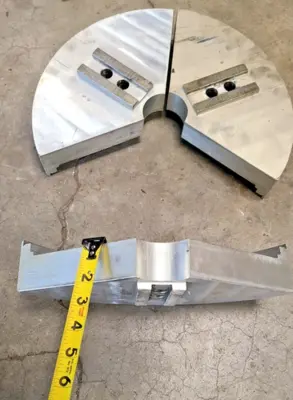 15" Lathe Chuck Aluminum Soft Jaws CNC