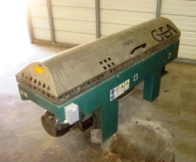 Westfalia CD 205-00-32 decanter centrifuge, 316SS.