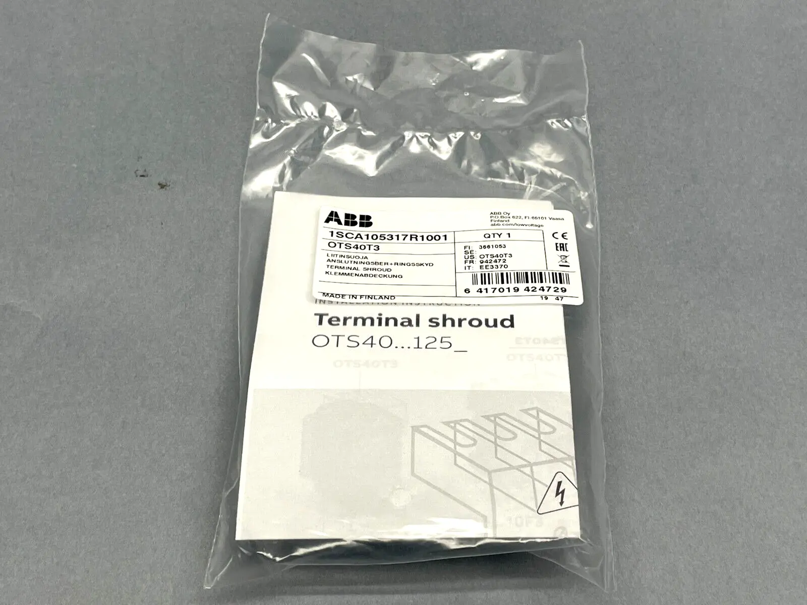New | in-Stock ABB OTS40T3 Switch Parts Michigan US | Maverick Industrial Sales #1463016