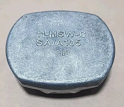 *NEW SURPLUS* 11-MSW-C SA/A105 CH industrial Boiler Handhole Plate + Warranty!