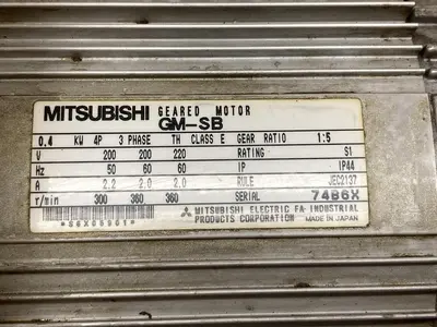 Used MITSUBISHI GM-SB Industrial Controls Ohio US | Surplus Asset Holdings #1425199