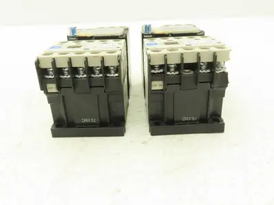 Fuji SK12L Motor Starter Contactor 5.5kW 600V & Overload 1.7-2.6A Lot of 2