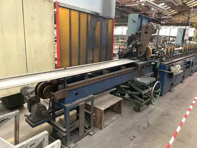 USED JIDET ROLLFORMING LINE WITH 7 TOOL SETS