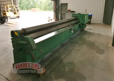 Used MONTGOMERY 14416H Plate Bending Rolls including Pinch Michigan US | Vander Ziel Machinery Sales #483022