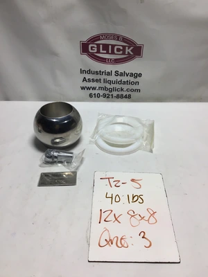 BNL Industries Inc A100108-1-2 Ball Valve Class 3 Ansi Class 150 Stainless Steel