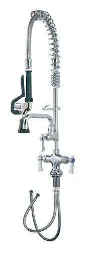 Krowne 18-508L 25 1/4"H Deck Mount Pre Rinse Faucet - 1.2 GPM, Base with Nozzle