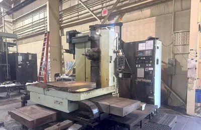 Used 1995 KURAKI KBM-11A CNC TABLE TYPE HORIZONTAL BORING MILL Horizontal Table Type Boring Mills Ohio US | Legacy CNC Machinery, LLC #1493935