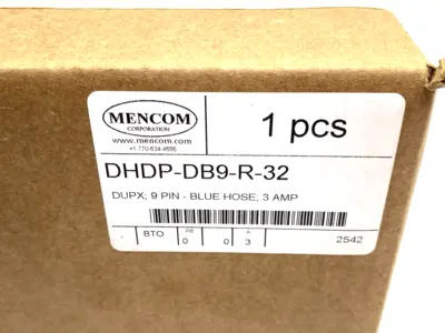 NEW MENCOM PANEL INTERFACE CONNECTOR WITH DUPLEX OUTLET