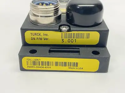 USED TURCK I/O MODULE FOR DEVICENET FIELDBUS 16 INPUT F0095