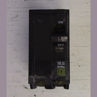 Square D 2 Pole 15 Amp Push-in Breaker