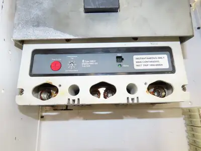 Eaton Cutler Hammer SVC MCC Motor Disconnect Bucket 600A Breaker 400Hp 480V
