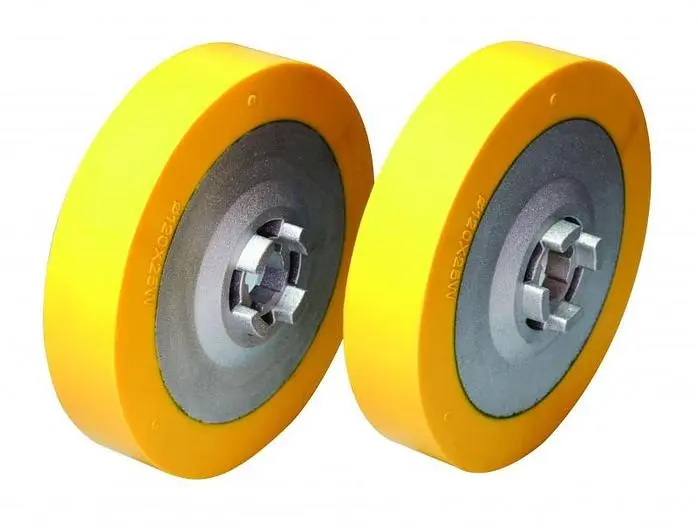 DC Feeder Wheel Set - 4-3/4" x 1"