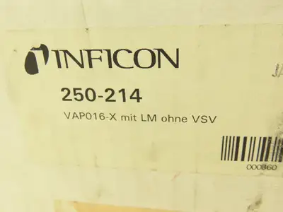Inficon VAP016-X Pneumatically Actuated Bellows Sealed W Position Indicator