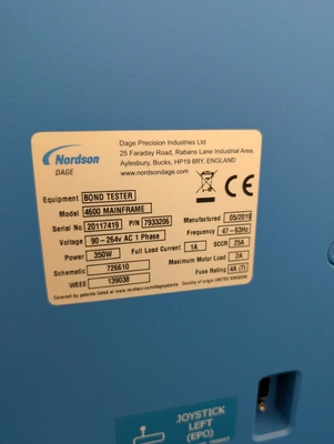 USED 2019 NORDSON DAGE 4600 MAINFRAME