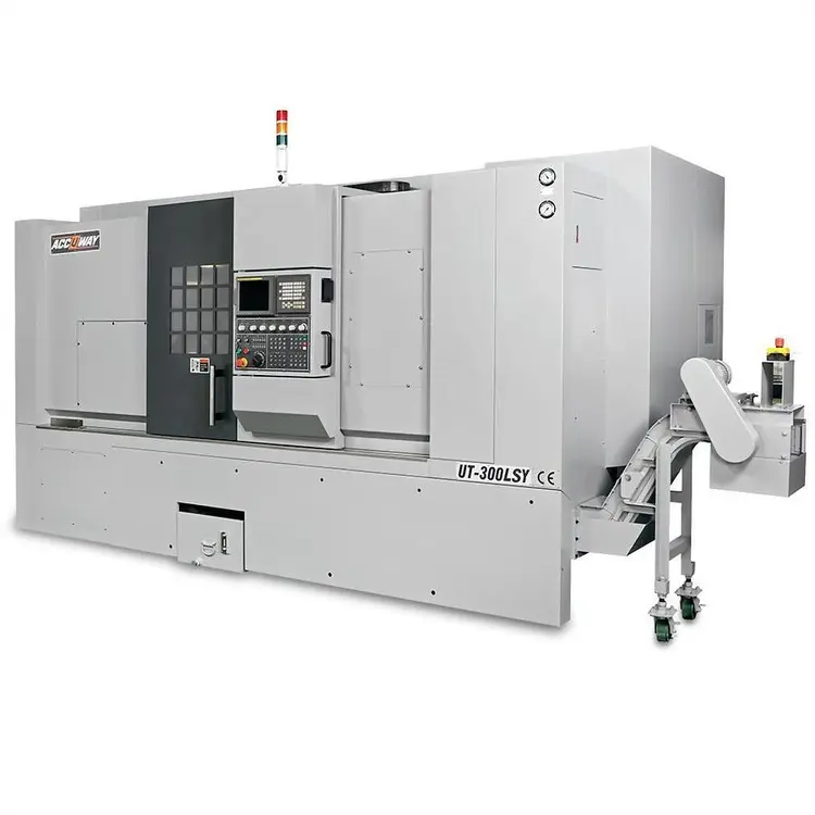 New | in-Stock ACCUWAY UT-300LSY CNC Lathes | DC Brewer Machinery #919010