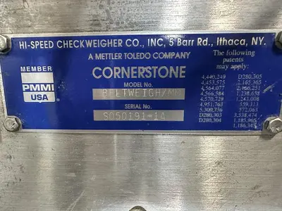 USED METTLER-TOLEDO BELTWEIGH/MM