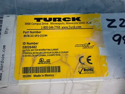 USED TURCK 8MB12Z5P3C19H