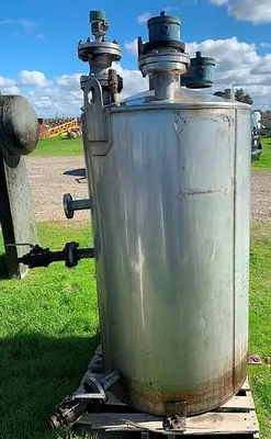 Tank, 270 Gallon, 316L Stainless Steel, UL 142, 3' x 5', #S743624
